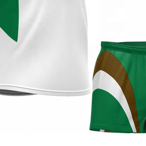 Nouvel ensemble d'uniformes de rugby personnalisés sublimés à manches courtes 2026, respirant, 100 % polyester, résistant aux taches pour hommes - Product Image 4