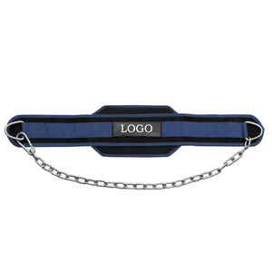 Nuevo Cinturón de Poleas Personalizado con Soporte Extra Fuerte, Acolchado Cómodo y Cadena Ajustable para Gimnasio, Fitness y Culturismo - Product Image 4