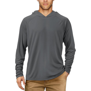 Haut de pêche extérieur professionnel pour homme, extensible, UPF 50, respirant, en polyester, à manches longues, style été - Product Image 4