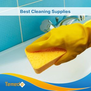 Grandes éponges à récurer en cellulose robustes, anti-rayures, pour la vaisselle et la cuisine, tampons à récurer épais pour ustensiles de cuisine domestiques - Product Image 2