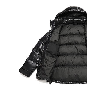 Chaqueta de Plumón para Hombre, Transpirable, Resistente al Viento, para Exteriores, con Logotipo Personalizado, Cuello Alto, Acolchada, para Invierno - Product Image 5