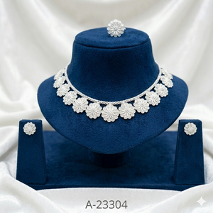Ensemble de bijoux imitation vintage comprenant un collier, des broches, un cadeau classique en alliage de cuivre indien turquoise - Product Image 1