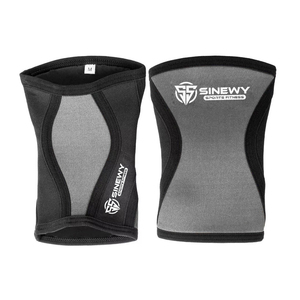 สนับเข่าแบบสวม SINEWY SPORTS OEM ผลิตตามสั่ง ทำจากนีโอพรีน ช่วยพยุงและรัดกระชับ เหมาะสำหรับกีฬา ยกน้ำหนัก เพิ่มพลังในการยก 7 มม. กันลื่น ใช้ได้ทั้งชายและหญิง - Product Image 4