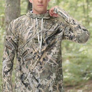 Camisetas de pesca con protección solar personalizables de secado rápido UPF 50+ de manga larga para pescadores en el océano - Product Image 4