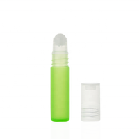 Échantillon de déodorant Roller Ball en plastique multicolore 5ml Roll On Bottle
