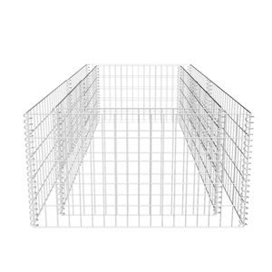 Maceta de gaviones de acero galvanizado 70,9 \ "x35.4 \" x19.7 \ "Macetas y macetas - Product Image 5