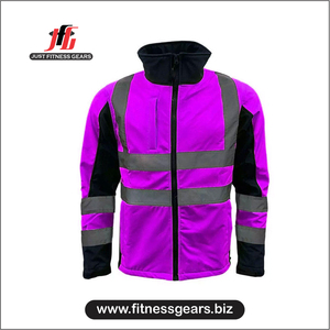 Eco-friendly Windproof Winter Safety <b>Jacket</b> <b>Men</b> Softshell Durable Construction Workwear Zipper <b>Jackets</b> - Product Image 4