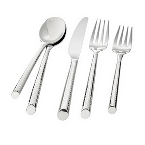 Juego de Cubiertos de Acero Inoxidable Reutilizables con Logotipo Personalizado de Moda en India para Bodas, Estilo Americano BS International con Acabado Espejo - Product Image 1