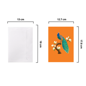 Tarjeta Pop-up 3D, Hermosa Tarjeta de Papel con Impresión UV de Animales, Recuerdo y Regalo, Artesanía en Papel Hecha a Mano, Tarjeta Hecha a Mano con Diseño de Pavo Real - Product Image 2