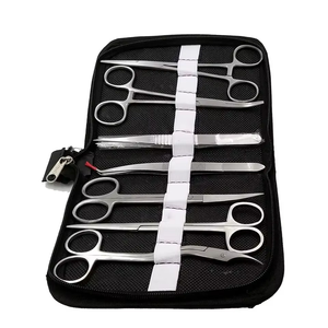 Kit de Disección Quirúrgica Menor Premium para Estudiantes, de Acero Inoxidable, para Anatomía, Biología y Laboratorio Médico, con Bisturí, Tijeras y Pinzas - Product Image 1