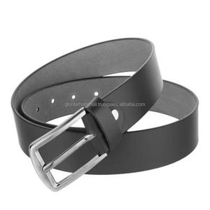 Cinturón casual de cuero original personalizado al por mayor de moda de los hombres con cinturón de hebilla de zinc PIN de aleación elegante para unisex - Product Image 3