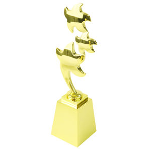 Premio personalizzabile Multi-industria trofeo stella universale con finitura placcata in oro a cinque punti trofei stellari per accademico aziendale - Product Image 3