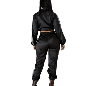 Conjunto Deportivo de Dos Piezas para Mujer, Chaqueta Cortavientos de Poliéster/Nailon, Ecológico, Casual, de Invierno, Alta Calidad, Venta al Por Mayor - Product Image 3