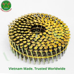 Clavos en espiral de 15 grados y 1-3/4 pulgadas con vástago liso para pistola de clavos a gas, directamente de fábrica en Vietnam |   Clavo en rollo - Product Image 6