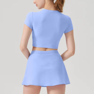 Ensemble 3 pièces de vêtements de sport pour femmes : Robe de golf, de fitness et de tennis, avec jupes de sport – Prix de gros OEM 2026 - Product Image 5