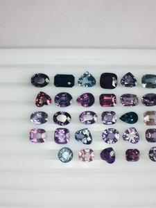 Piedras Preciosas Naturales de Espinela Multicolor Certificadas por IGI de Calidad AAA, Origen Ceilán, 50 Quilates, 7-10 mm, Corte Mixto para Joyería, Precio Económico - Product Image 3
