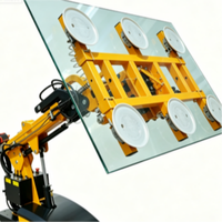 Robot de levage mobile pour verre lourd, machine de pose de panneaux de verre de très grande taille