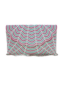 กระเป๋าคลัทช์ปักลูกปัดทำมือ งานปักลายทันสมัย หรูหรา แข็งแรง น้ำหนักเบา พกพาสะดวก เป็นมิตรกับสิ่งแวดล้อม เหมาะสำหรับงานกลางคืน - Product Image 1