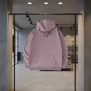 Winter Eco-Friendly Woven Fabric Fashion Hoodie Sweatshirt <b>Extra</b> <b>Large</b> Custom Logo <b>Print</b> Unisex Plain Dyed Men Women - Product Image 3