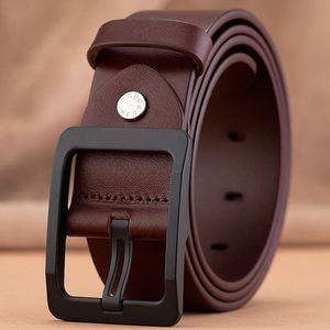 Ceintures en cuir sur mesure de haute qualité pour hommes, ceintures en cuir véritable avec boucle, ceintures en cuir véritable pour hommes - Product Image 2