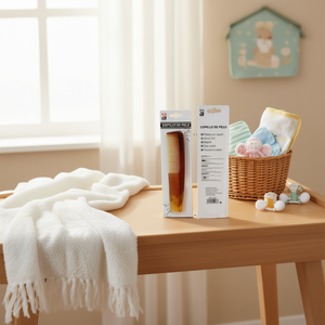 Peigne de coiffage absorbant brun cendré pour bébé CEPILLO DE PELO - Product Image 3