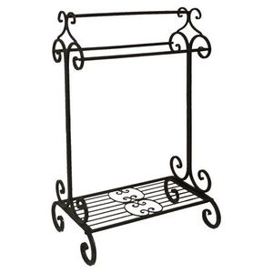 Toallero Moderno de Acero Inoxidable de 2 Niveles con Estante, para Interiores y Exteriores, para Baños, Hoteles y Restaurantes - Product Image 5