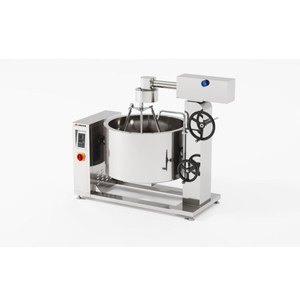 Olla de vapor con inducción y revestimiento giratorio Amicook 380V/440V, modelo elegante de aluminio, fácil de usar, inclinable, gourmet, de bajo mantenimiento - Product Image 6