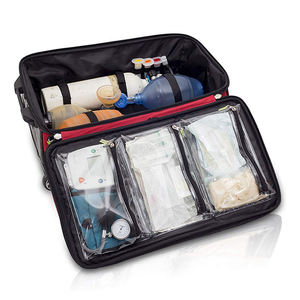 Industrial Grade First Responder Trolley <b>Bag</b> <b>Multi</b> <b>Compartment</b> Medical Organizer with Color Coded Storage Pouches - Product Image 4