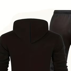 Survêtements à capuche écologiques pour hommes, vêtements d'hiver en gros, survêtements décontractés pour hommes, survêtements de sport d'extérieur - Product Image 2
