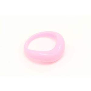แหวนเรซิ่นสีเหลืองรูปทรงกลมงานฝีมือทำมือสำหรับทำเครื่องประดับ - Product Image 2
