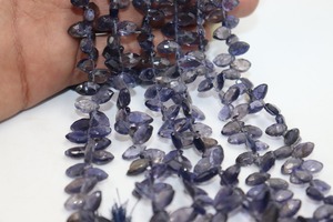 Perles en forme de marquise bleu naturel AAA, 5-7 mm, 8 pouces, pierres précieuses naturelles pour la création de bijoux, prix de gros - Product Image 1