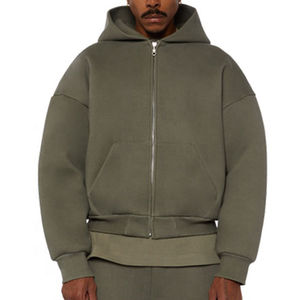 Fabricant de survêtements personnalisés avec logo, ensembles de survêtements unisexes, pantalons empilés, ensembles de survêtements pour hommes, sweats à capuche et pantalons de survêtement, ensembles de sweats à capuche zippés - Product Image 4