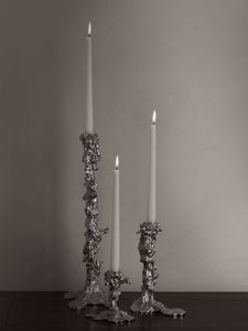 <b>Silver</b> Aluminium <b>Candlestick</b> Holder Handmade Customized Metal Candle Stand For Home & Event Decor Wedding Centerpiece - Product Image 5
