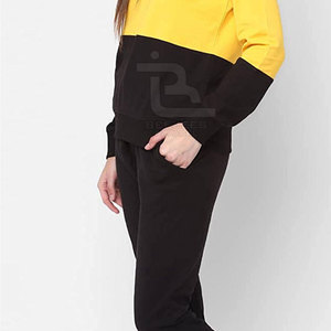 Survêtement pour femmes de qualité supérieure, design deux pièces, manches longues, créez votre propre survêtement pour femmes - Product Image 6