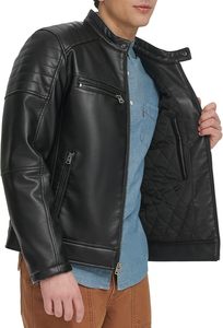 Leather <b>Jacket</b> Windproof Men's Women Leather <b>Jacket</b> Custom Styles Autumn Winter Wear Multiple Colors Leather <b>Jacket</b> 2026 - Product Image 2