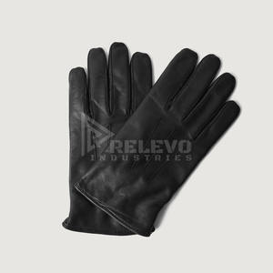 Guantes de Motociclismo de Cuero Genuino al por Mayor, con Logotipo Personalizado, MOQ Bajo, Marca Privada, Guantes Deportivos de Dedo Completo para Motociclistas, con Protección Rígida - Product Image 1