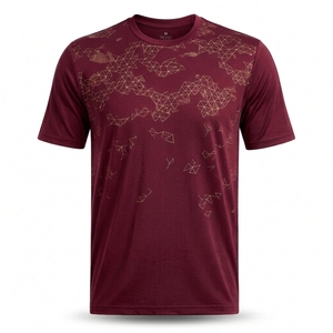 Camiseta de Hombre de Alta Calidad, 100% Algodón, Tallas Grandes, Impresión Digital Personalizada con Logotipo, 220gsm, Cuello Redondo, Ecológica, para Verano - Product Image 4