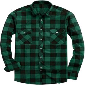 Premium Fashion <b>Flannel</b> Shirt Cheap Price Export Oriented Quality Customized Branded Dress Shirt Long Sleevwe OEM Service - Product Image 5