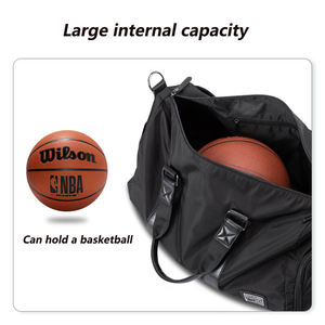 Large Overnight Duffel <b>Bag</b> Customized Logo Fitness Outdoor Sports <b>Weekender</b> Wet <b>Shoe</b> <b>Compartment</b> Durable <b>Bag</b> for Gym - Product Image 3