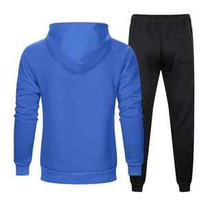 Men's Winter Classic Wholesale Customize Cotton Breathable Quick Dry Sporty Track <b>Clothes</b> Sport Running Zip Suit Tracksuits - Product Image 6