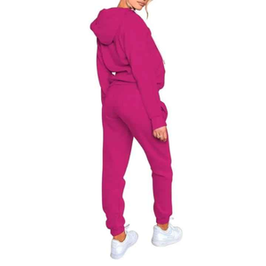 Men's 2 Piece Zip Hooded <b>Crop</b> <b>Top</b> Sweatpants <b>Set</b> Graphic Print Casual Jogger Tracksuit Eco-Friendly Breathable Custom Activewear - Product Image 5
