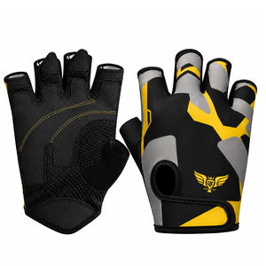 Gants de cyclisme personnalisés à demi-doigts, respirants, antidérapants, antichocs, pour la gym et l'entraînement, pour hommes et femmes - Product Image 1