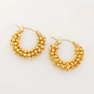 Handmade <b>Resin</b> Beaded <b>Earring</b> Set for Women Artisan Jewelry Fashion Accessories TCE Brand Model Tce00 Wholesale Export Quality - Product Image 5