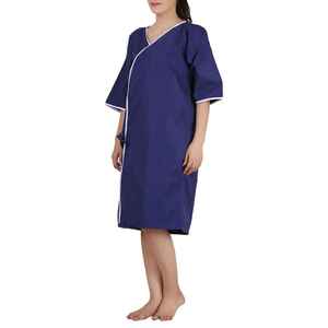 Robe de patient d'hôpital à manches courtes, haute qualité, personnalisable avec logo, collection été 2026, offre spéciale - Product Image 1