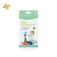 Feuilles de glace aux herbes personnalisables, patchs jetables pour le front, soulagement de la fièvre du bébé, compresses froides