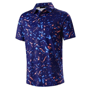 High Quality Custom logo Sublimation Quick Dry Breathable Polyester Men's Polo <b>Shirts</b> Polo <b>Shirt</b> Golf Wear <b>Collared</b> <b>t</b> <b>Shirt</b> - Product Image 5