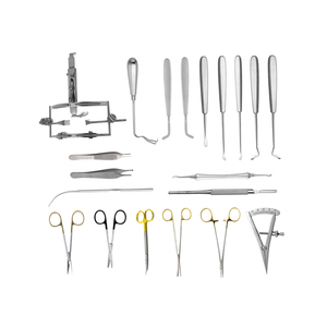 Ensemble d'instruments manuels en acier inoxydable allemand pour la réparation du palais fendu, kit orthopédique, instruments de chirurgie plastique pour le visage/le nez - Product Image 3