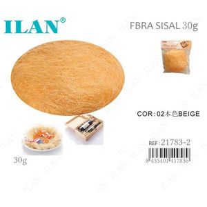 ILAN Fibra di Sisal 30g Beige per Artigianato e Decorazione - Product Image 1