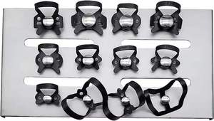High Dental Rubber Dam Puncher Set Manual Stainless Steel Starter Kit Frame Punch Clamps CE ISO Certified By Grip Surgical - Product Image 6