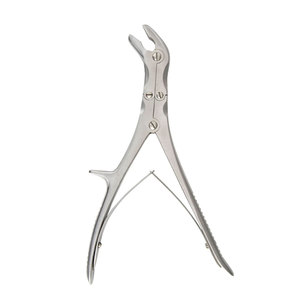 Rongeur à os manuel à action composée en acier inoxydable, instrument chirurgical orthopédique de précision pour la coupe et la préhension osseuse - Product Image 1